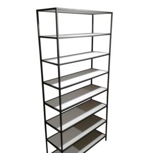 Metalinio rėmo lentyna